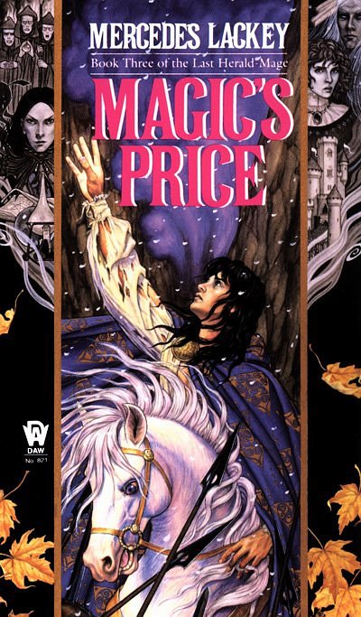 The cover of Magic's Price. Isn't it interesting how Van seems to get progressively younger looking as time goes on?