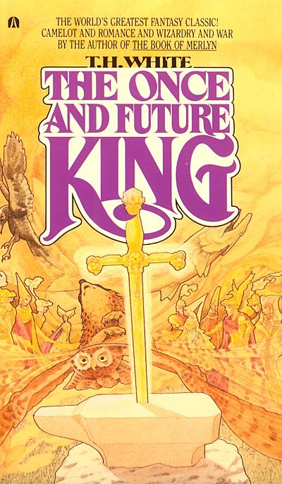 The cover of <i>The Once and Future King</i>.